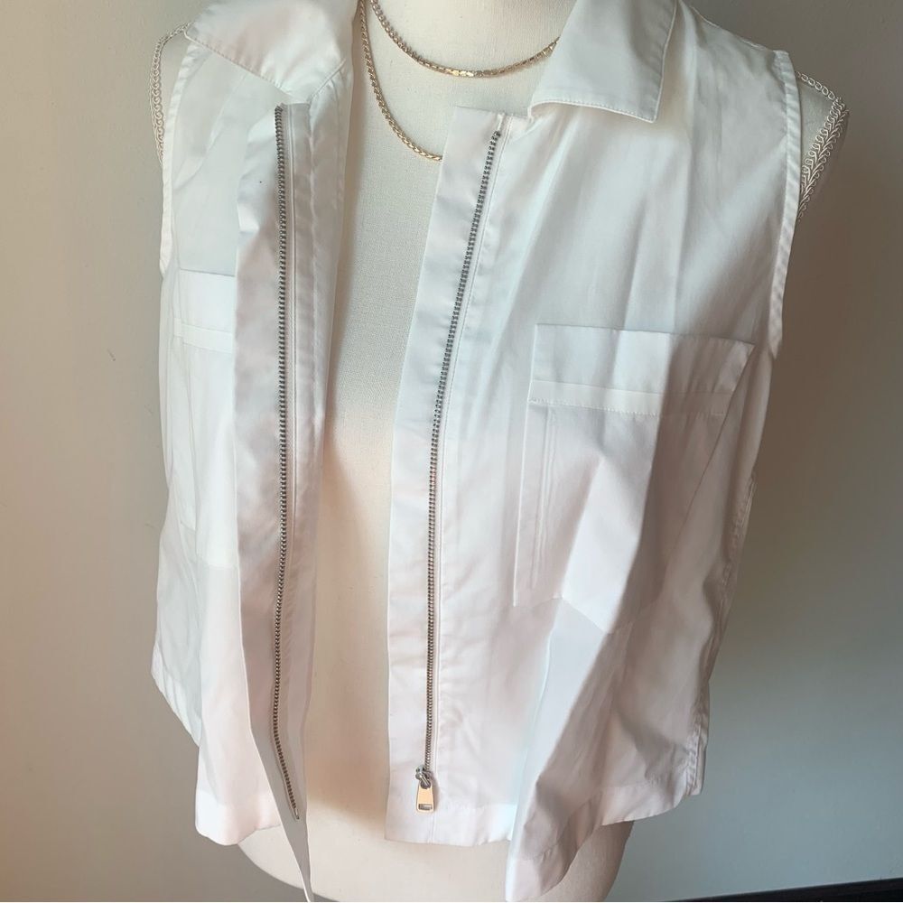 Epoque Evolution Sleeevless Collared Staple Shirt - image 2